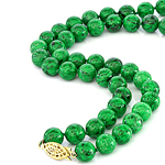 Green mawsitsit necklace