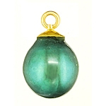 Fresh water pearl gold pendant