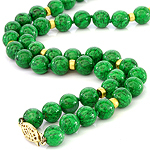 Green mawsitsit necklace